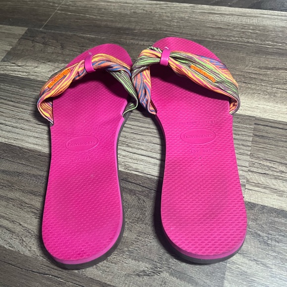 Havaianas Women's You St. Tropez Flip Flops SZ 9 - Picture 3 of 9
